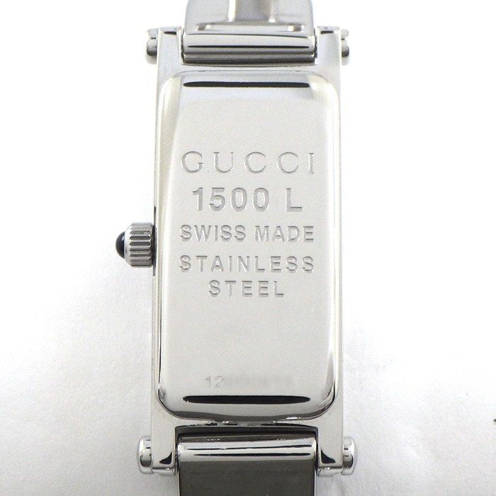 グッチ GUCCI 腕時計 バングルウォッチ 1500L レクタンギュラー 1  