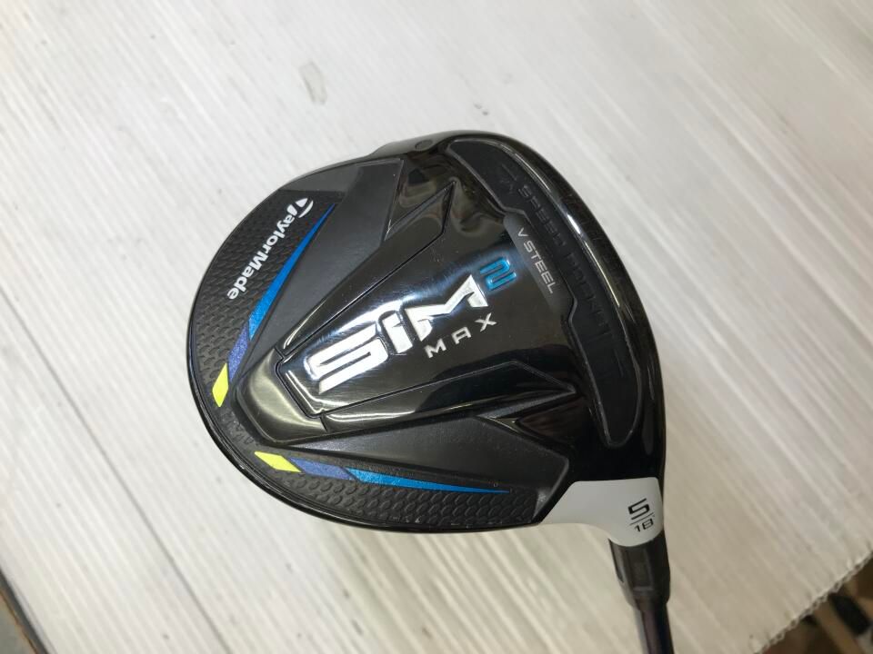 【即納】SIM2 MAX | 18 | S | TENSEI BLUE TM50(SIM2) | 中古 | フェアウェイウッド | テーラーメイド