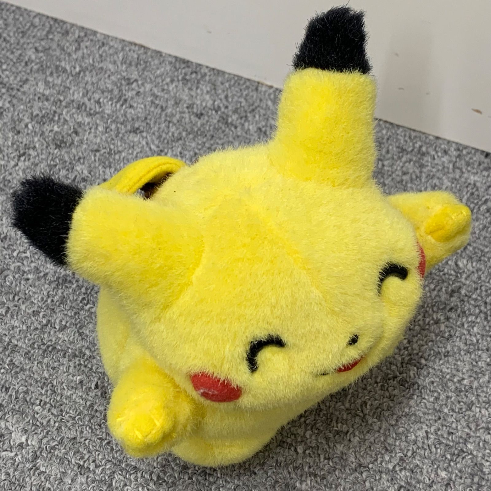 【極美品】初期 ピカチュウ ぬいぐるみ にっこり ばんざい NPA】きらら様専用 ピカチュウ ぬいぐるみ にっこり ばんざい 初期TOMY