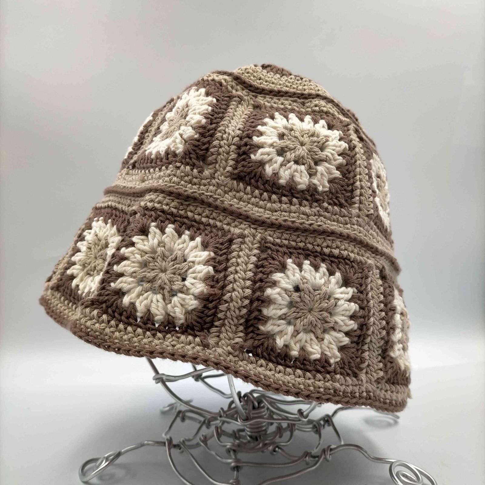 ユーズドフルギ USED古着 総柄クラッシャーハット メンズ 表記無 