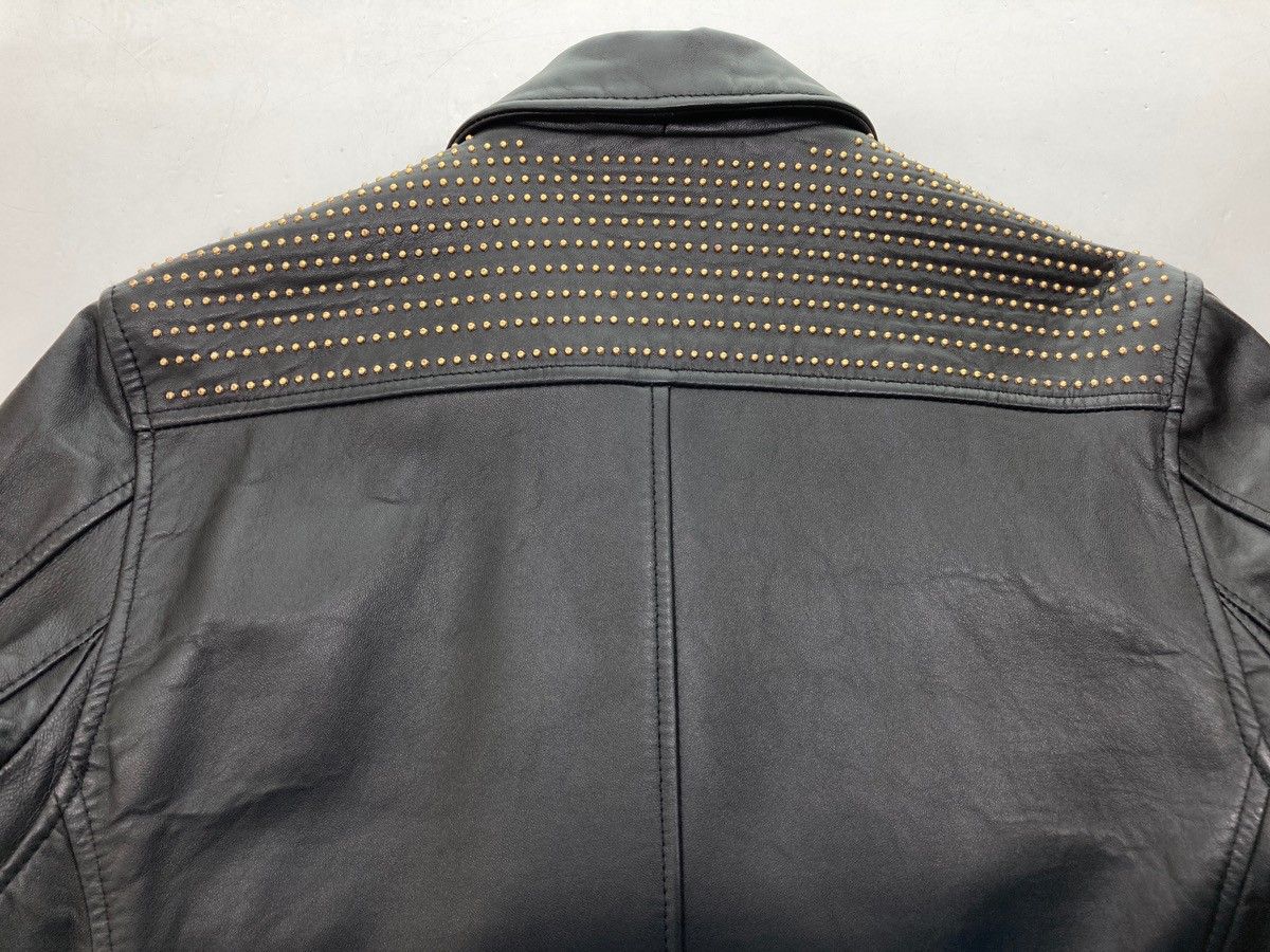 上質革ジャン メンズ カウハイド 50年代 パテッド ヴィンテージ加工