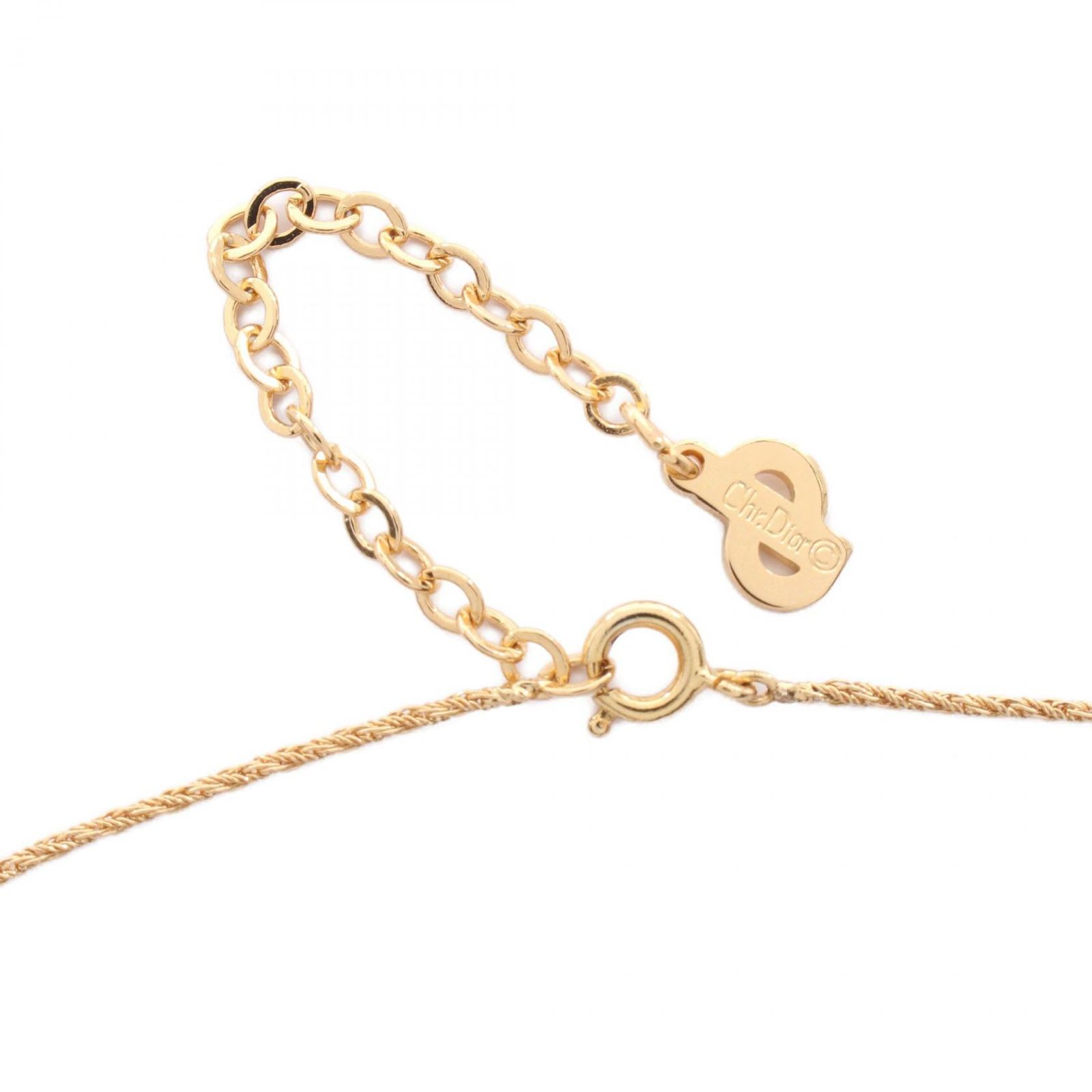 Christian Dior ディオール ネックレス イヤリング ゴールド Christian Dior クリスチャンディオール ネックレス イヤリング