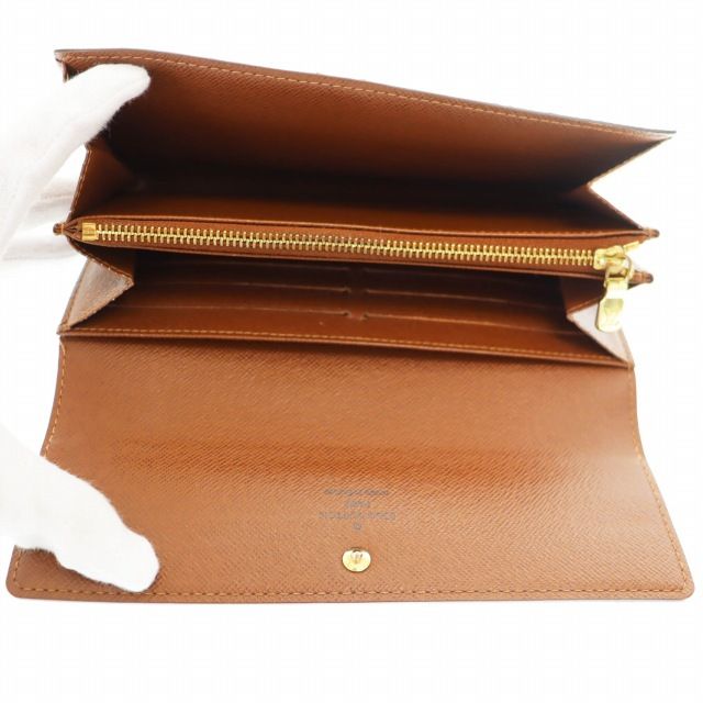  ルイヴィトン LOUIS VUITTON モノグラム ポルトフォイユ サラ 二つ折り 長財布 M 61734 茶 ブラウン ブランド古着ベクトル 250929 その他 おもちゃ