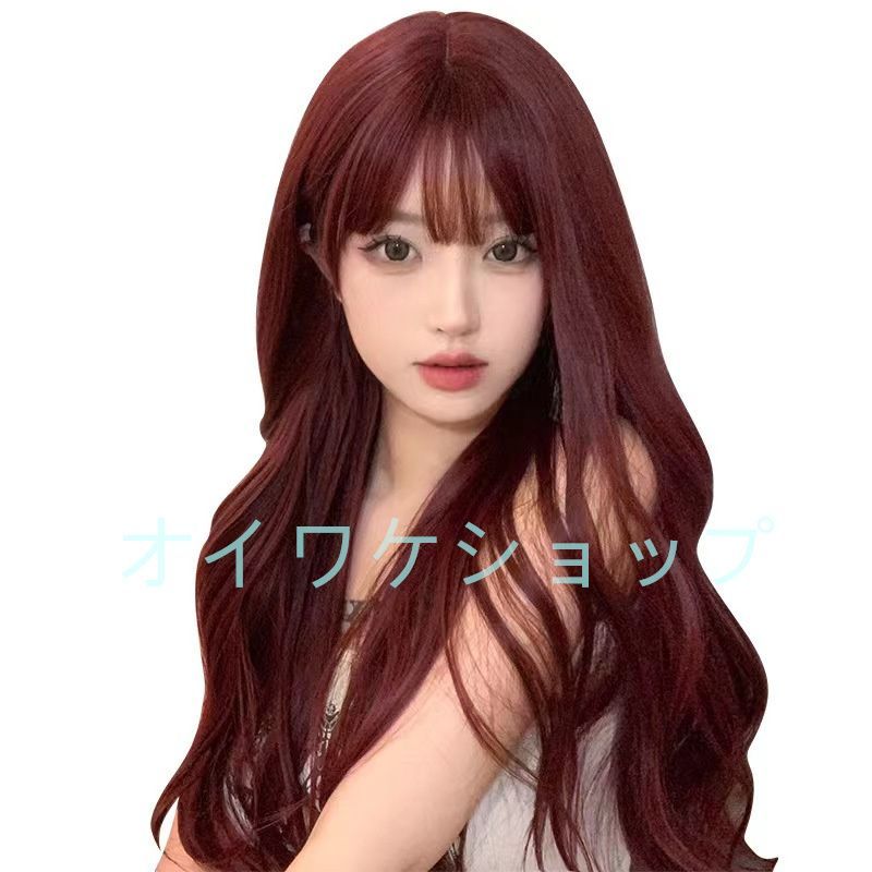 人気商品ロリータ ハロウィン コスプレ 日常 小顔 ファッション ロングヘアー ぱっつん前髪 カツラ 人気 カツラ 原宿系 ウィッグ ウィッグ 可愛い ウィッグ  女装 自然 かつら 耐熱 レディーズ ウェーブウィッグ グラデーション 巻き髪 カール ネ - メルカリ