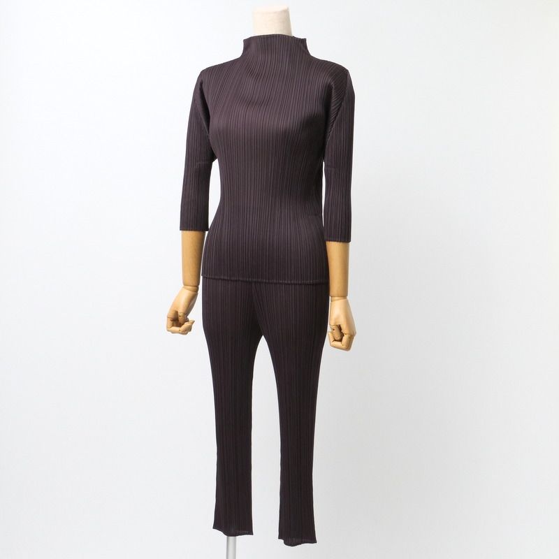 美品 PLEATS PLEASE ISSEY MIYAKE プリーツプリーズ イッセイミヤケ パンツセットアップ【古着】【中古】【送料無料】20240919/RA1188  - メルカリ