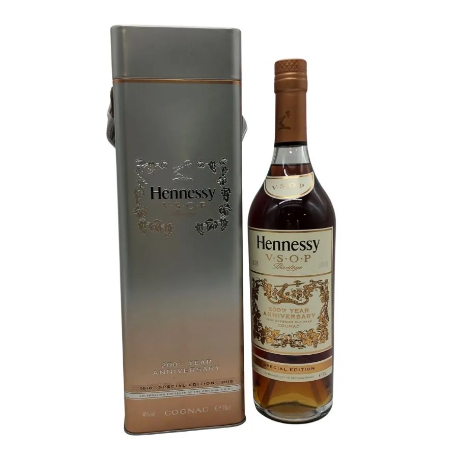 新品未開封 Hennessy VSOP 200周年記念 レアボトル 【公式通販】