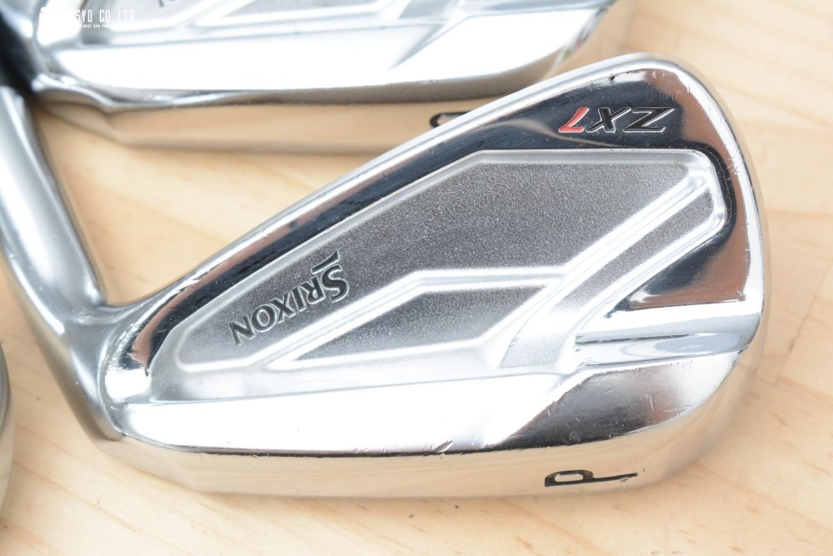 ダンロップ スリクソン アイアンセット ZX7 SRIXON ZX7 6S フレックスS 中古 Cランク ZX7 アイアンセット 6-PW+ クリーブランドウェッジ（50,58
