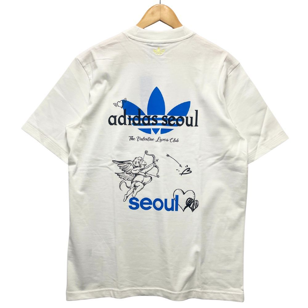 ADIDAS アディダス LABEL GFX TEE 韓国限定 プリント 半袖T