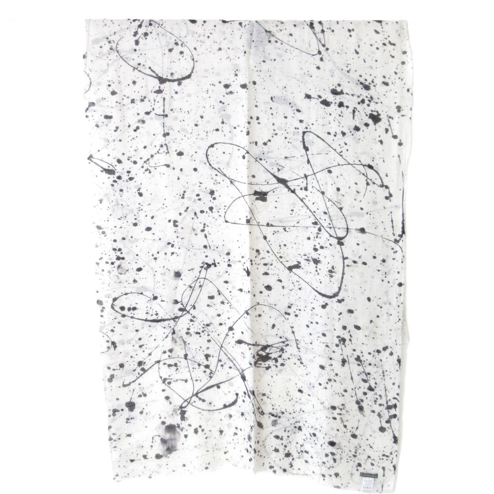 Faliero Sarti ファリエロサルティ 手描風 ペイント柄 ストール中古 ファリエロ サルティ Faliero Sarti ストール ペイント柄 - メルカリ