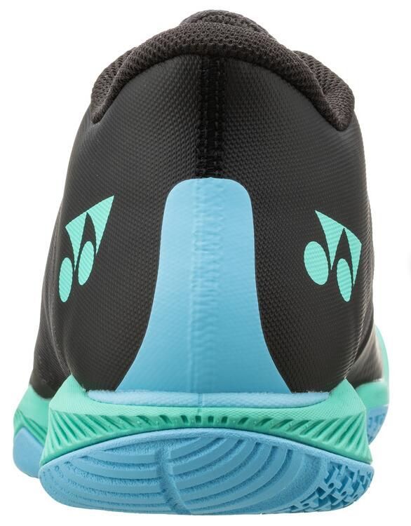  24.5のみ YONEX ヨネックス パワークッションコンフォ トＺ２ メンズ ユニセックス バドミントンシューズ ブラック×ミント -808-245 シューズ バドミントン