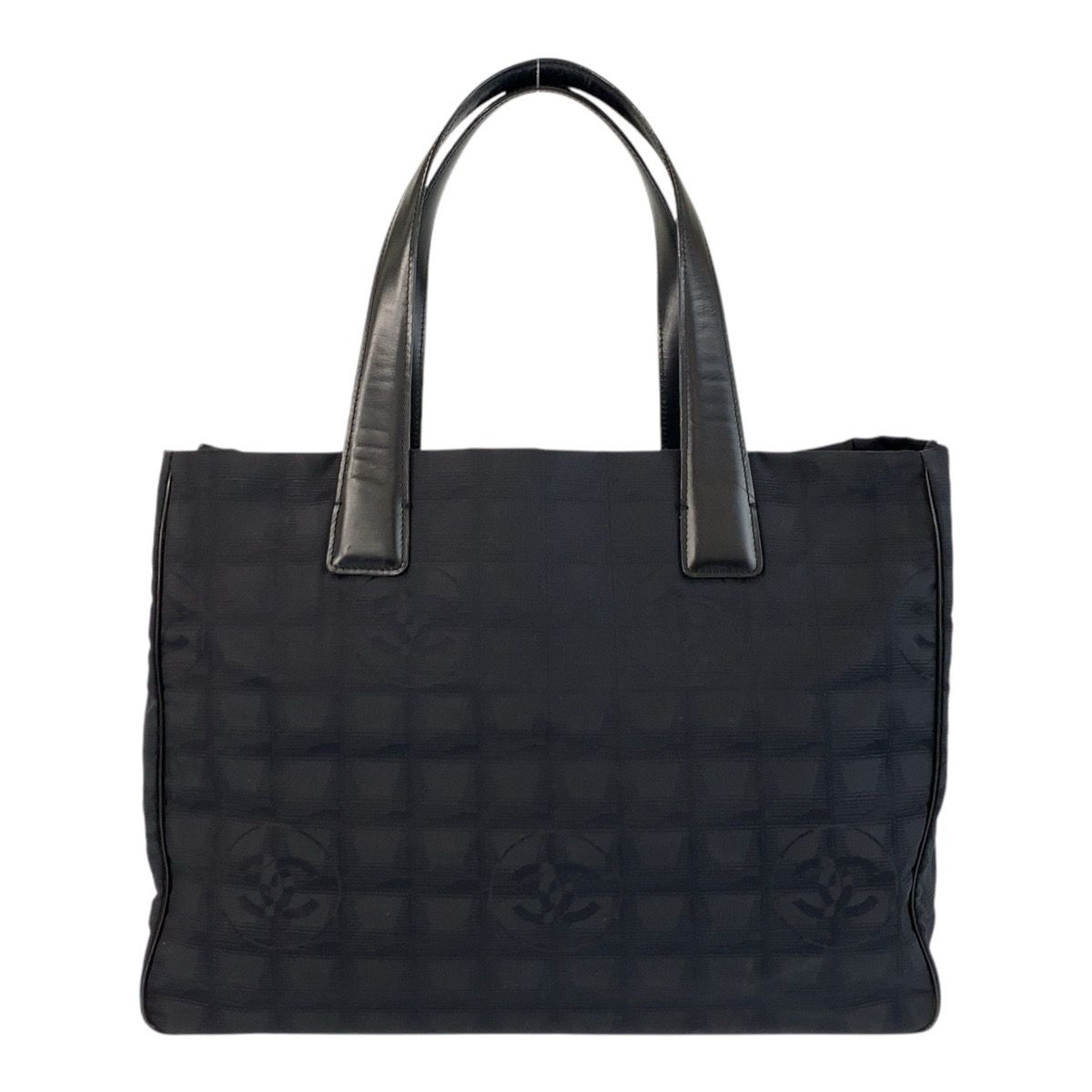 美品 CHANEL シャネル ニュートラベルライン ブラック 黒 ゴールド金具  