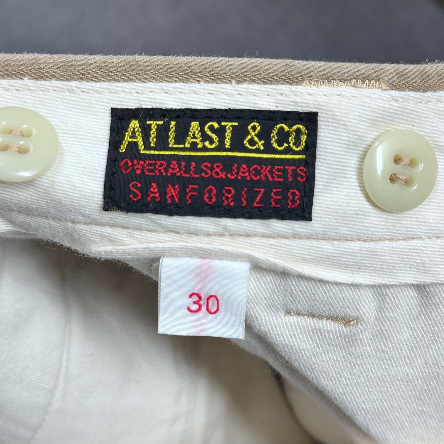 At Last ＆ Co BUTCHER PRODUCTS ヘリンボーントラウザー