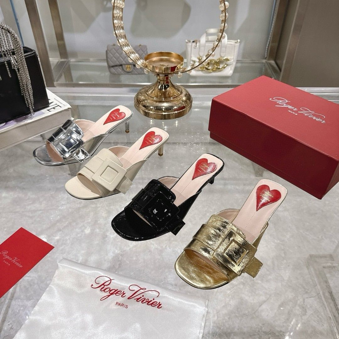 Roger Vivier ロジャー ヴィヴィエ サンダル スリッパ04-KX89