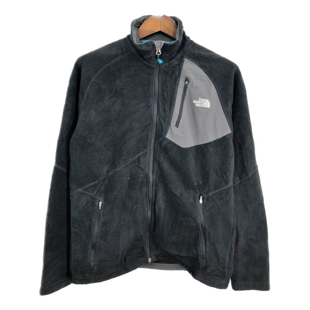 THE NORTH FACE ノースフェイス フリースジャケット アウトドア ブラック (メンズ M)  古着 R1013