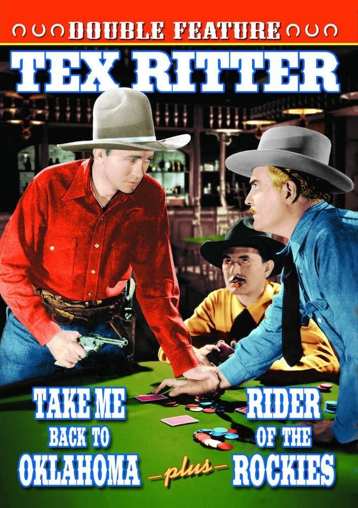 Tex Ritter Double Reature Take Me Back | Rider of DVD Import