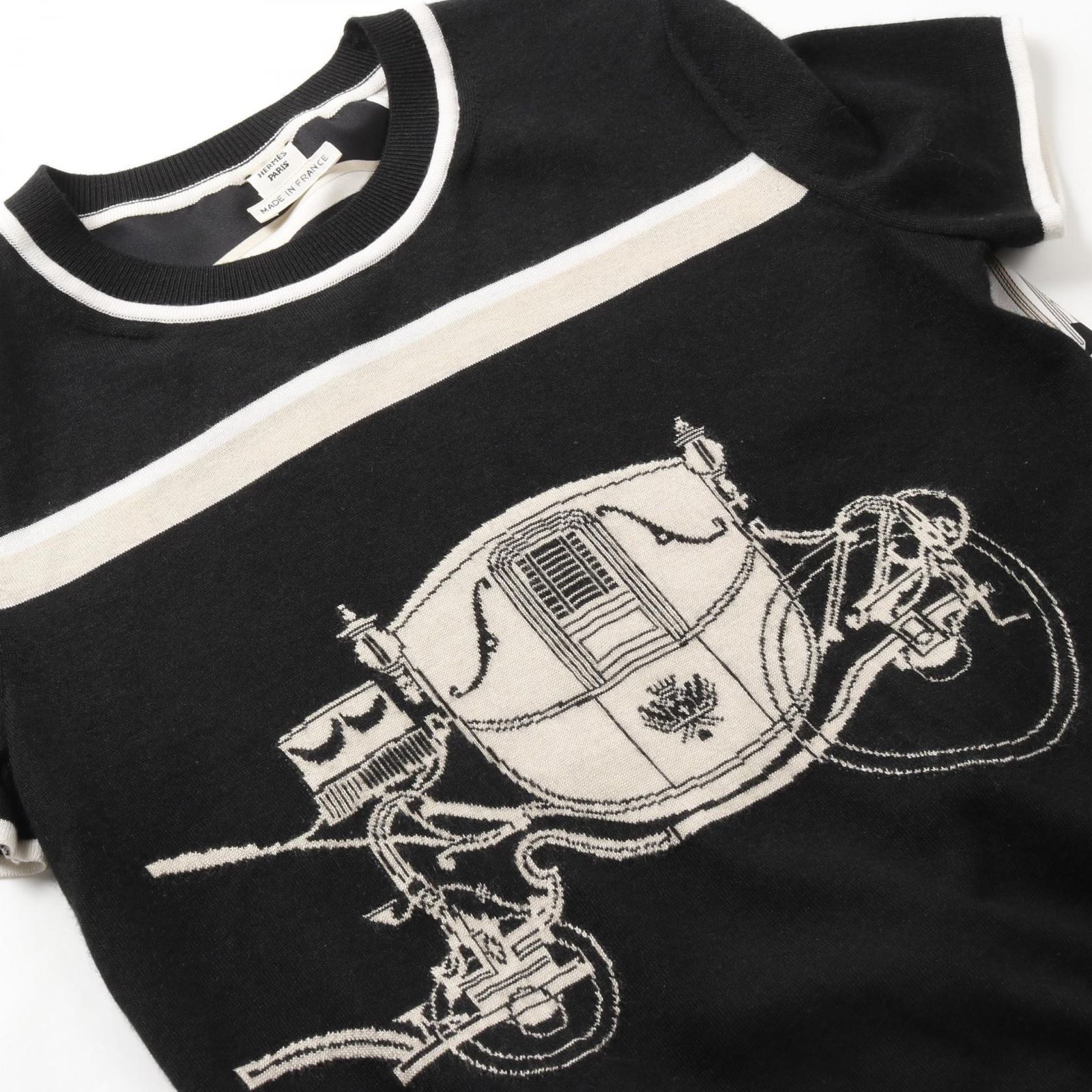 エルメス HERMES カットソー ツイルレーヌ ex-libris 3E2800D7  