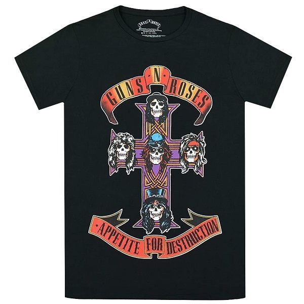 GUNS N' ROSES ガンズアンドローゼズ Appetite For Destruction T 