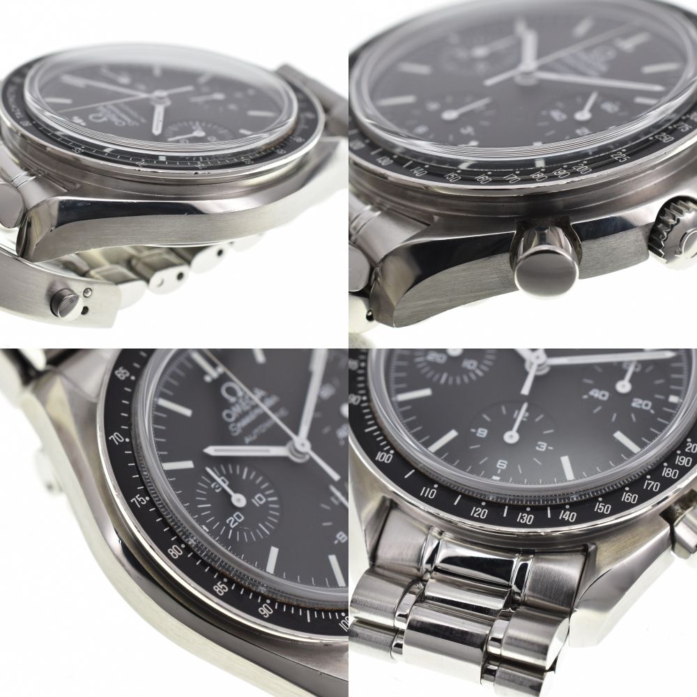 OMEGA 自動巻きクロノグラフ ブラック OMEGA 自動巻き クロノグラフ