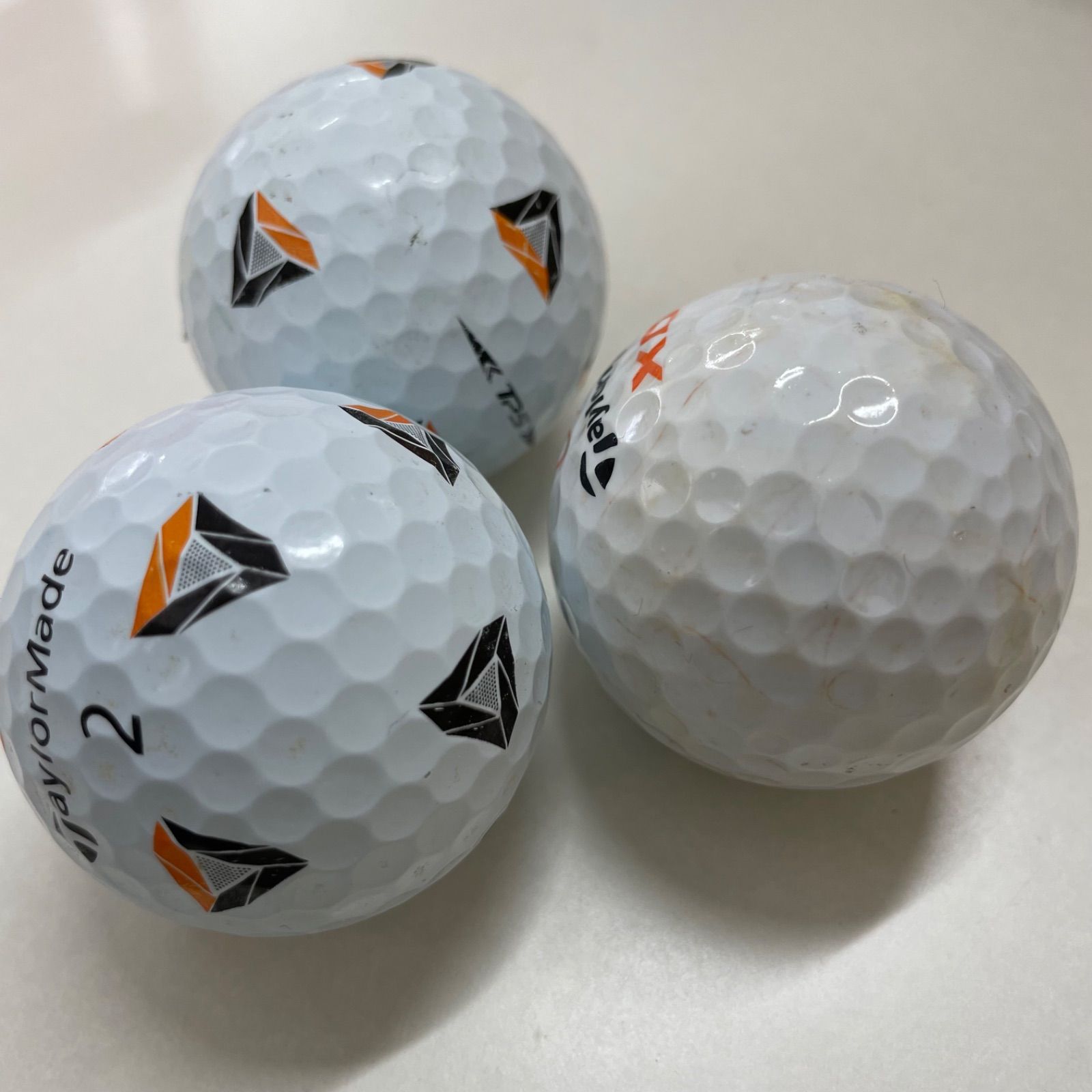 【人気3メーカー／ロストボールまとめ】TaylorMade 19個　NIKE 12個　Titleist6個　合計37個　大量　ゴルフ　ゴルフボール　 タイリスト　ナイキ　テーラーメイド