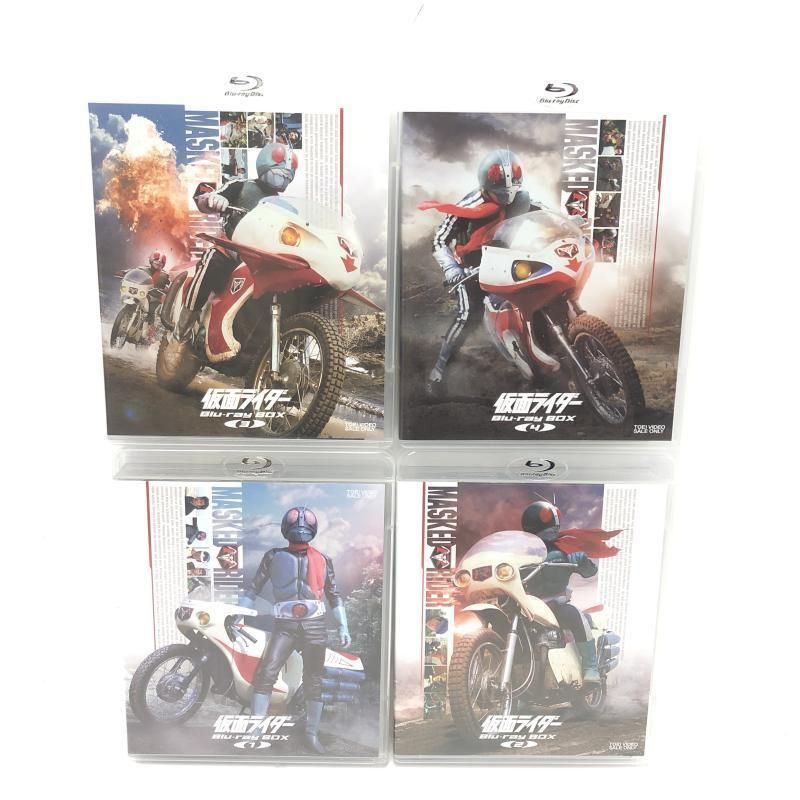 仮面ライダー Blu-ray BOX 全4BOXセット 通常版扱い 69 240069205310