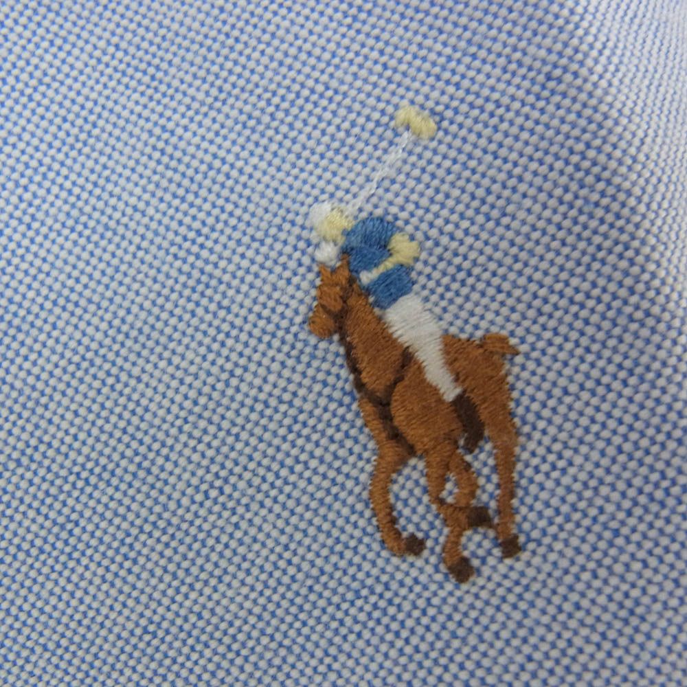 【極美品】ポロラルフローレン ポニー刺繍 CUSTOM FIT 長袖シャツ 極美品】ポロラルフローレン ポニー刺繍 CUSTOM FIT 長袖シャツ