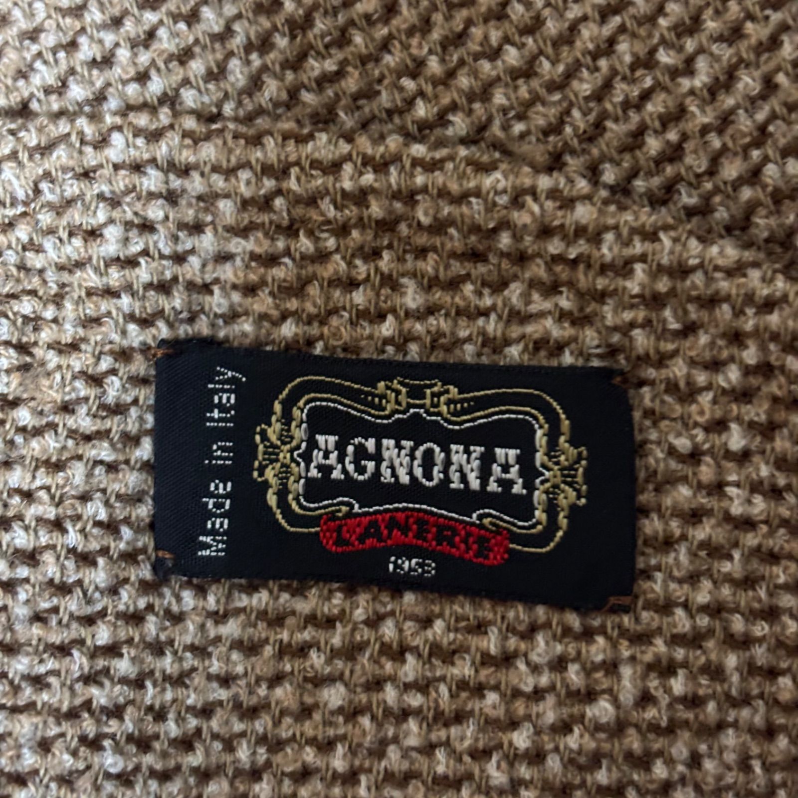 DELBA デルバ 高級 ベビーアルパカ イタリア製 美品【デルバ DELBA