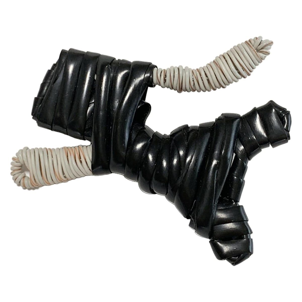 MARNI マルニ ブローチ - 黒×白×オレンジ