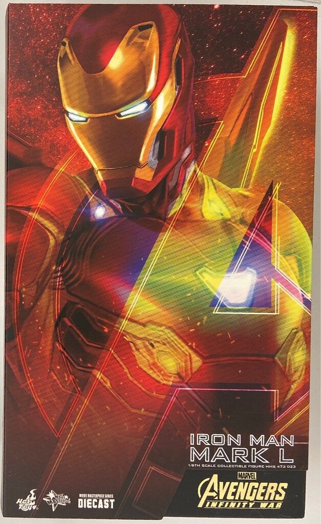 HOTTOYS MOVIE MASTERPIECE DIECAST IRON MAN MARK 50 / DIECAST MMS473