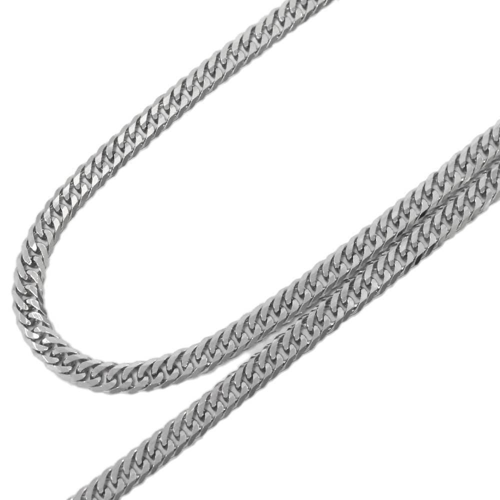 純プラチナ 喜平 ネックレス W12面 55cm APRE 10g 造幣局検定マーク キヘイ チェーン ダブル12面 12面ダブル 十二面 Pt1000