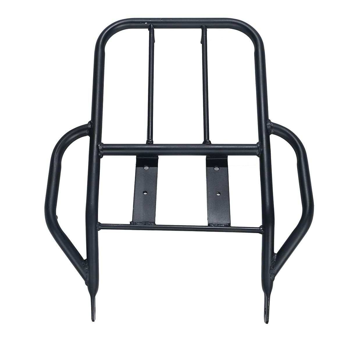 CustomDivine ホンダ用 リア キャリア XR250 XR400 BAJA MD30 バハ 黒 ブラック 銀 シルバー 社外品 バイク カスタム パーツ ブラック ブラック