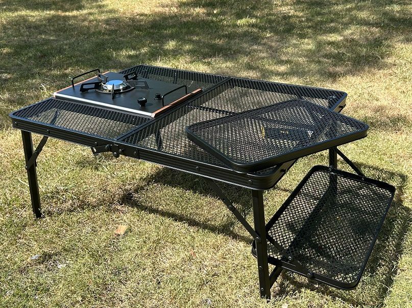 バーベキューアイアンテーブル FX-7165ver2 アイアンBBQローテーブル