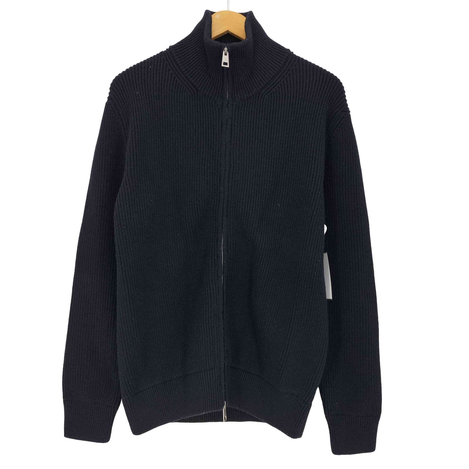 ザラ ZARA ダブルジップ ドライバーズニット メンズ import：M