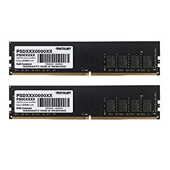 【中古-非常に良い】Patriot Memory DDR4 2666MHz PC4-21300 16GBキット (2 x 8GB) デスクトップ用メモリ PSD416G2666K