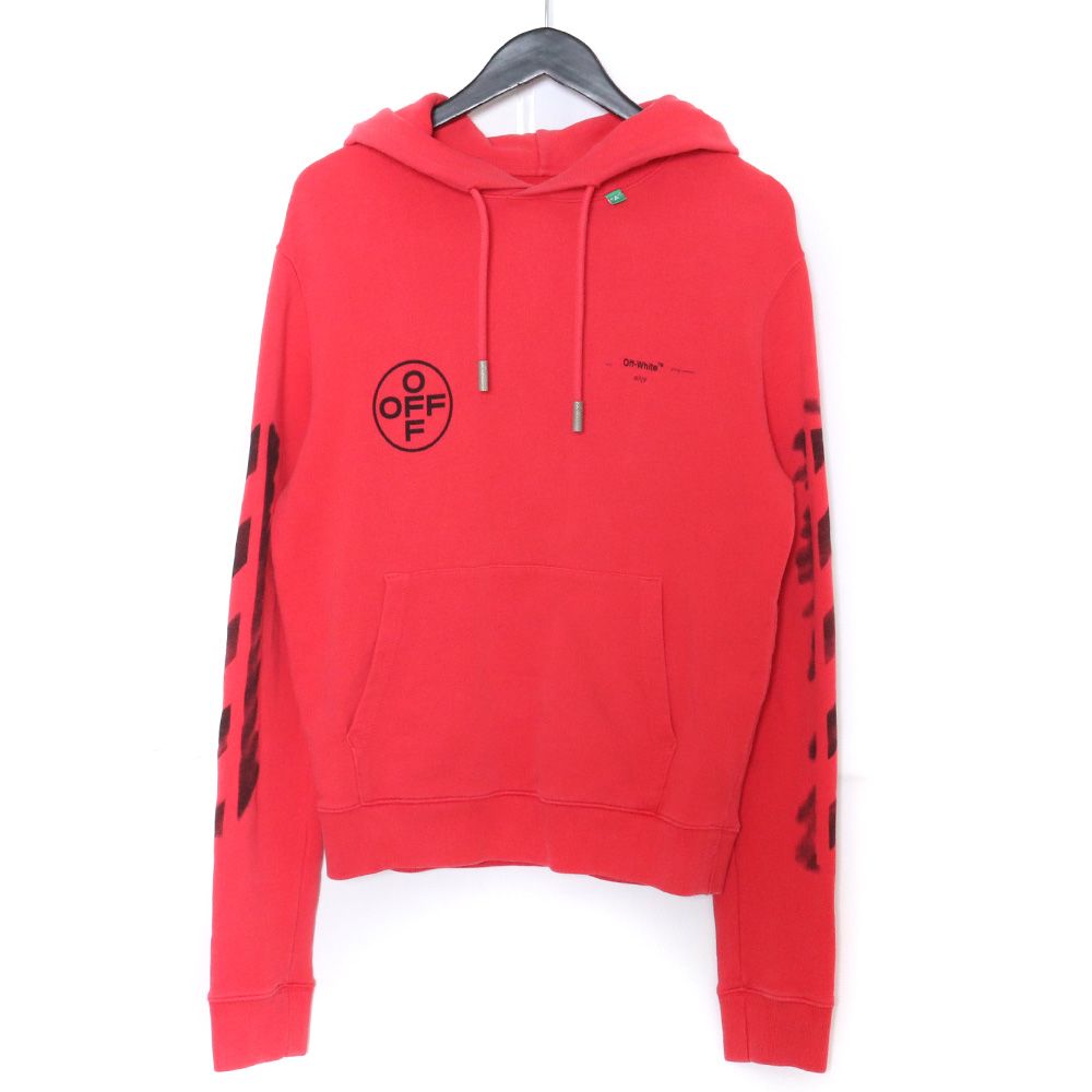 OFF-WHITE 19SS DIAG STENCIL HOODIE XSサイズ - メルカリ