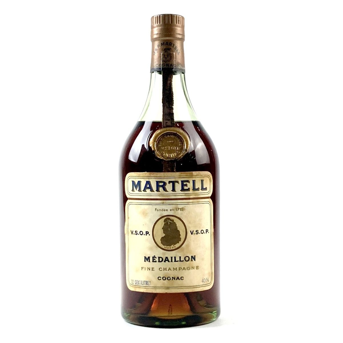 マーテル MARTELL VSOP メダイヨン 白ラベル 旧ボトル 700ml ブランデー コニャック 【古酒】 - メルカリ