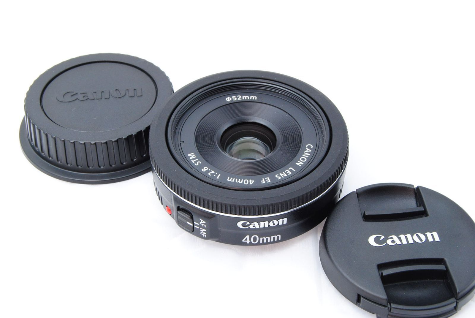 新品級 ☆ Canon 単焦点レンズ EF40mm F2.8 STM フルサイズ対応