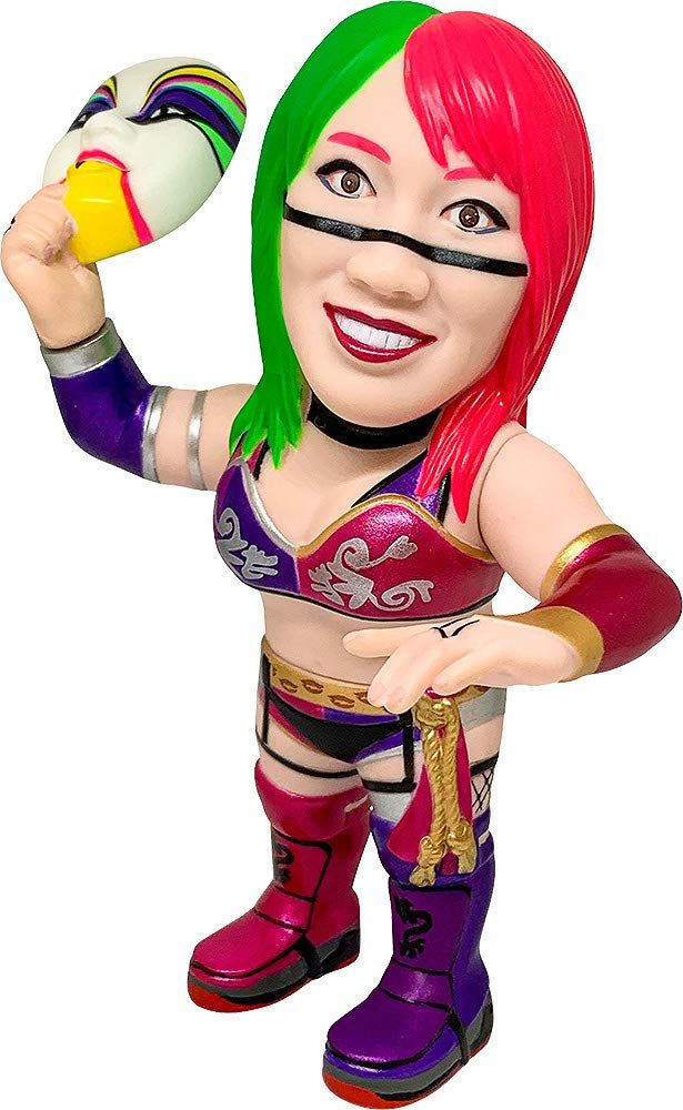 16dソフビコレクション WWE 011 WWE ASUKA The Empress Mask Ver. ソフトビニール製 塗装済み可動フィギュア 再販分 