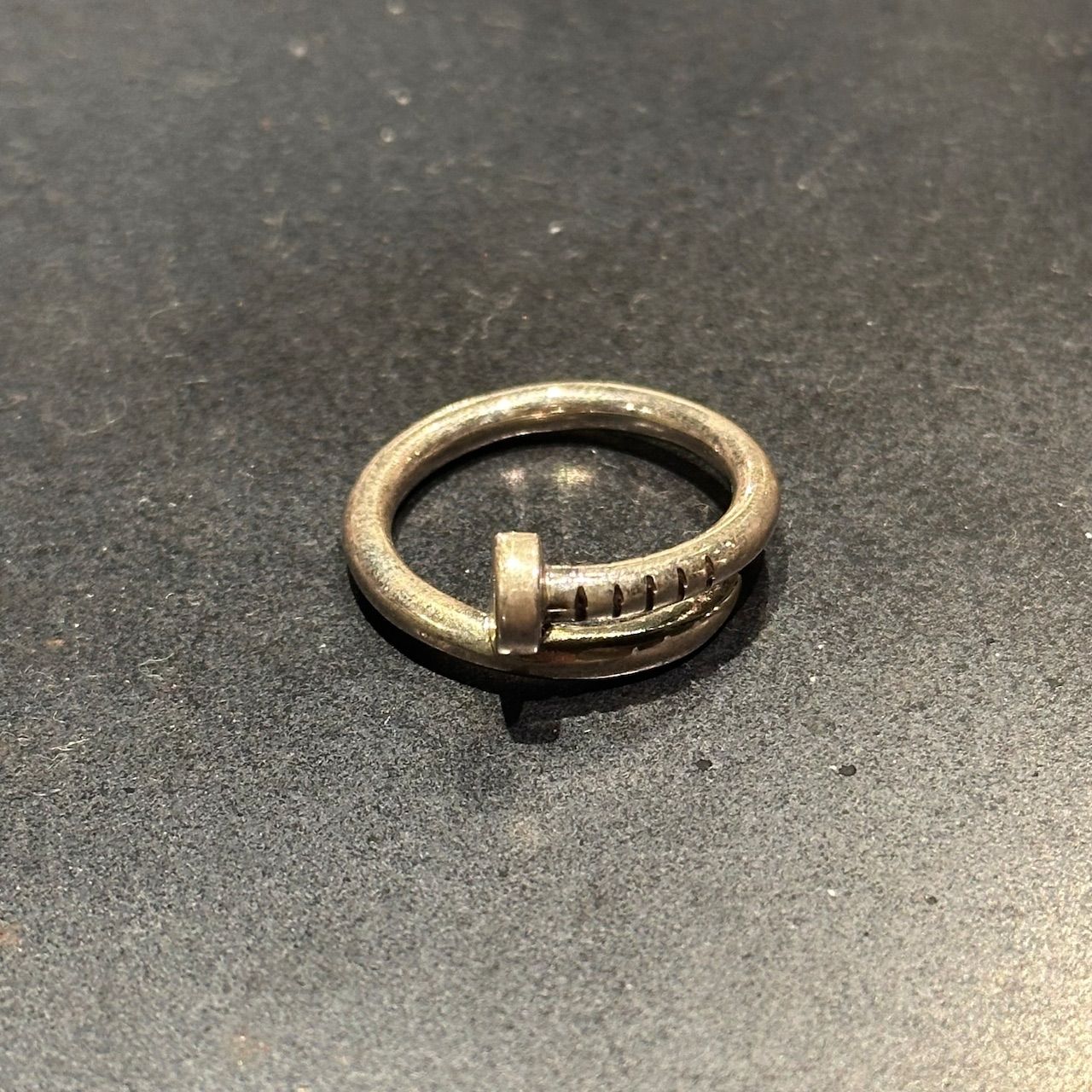SILVER925 NAIL DESIGN RING/シルバー/リング-直販ショップ