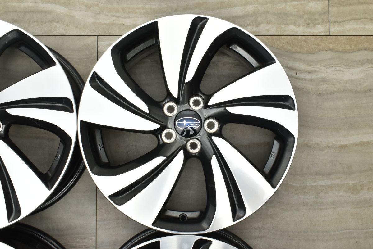 美品】スバル XV 純正 17in 7J +55 PCD100 4本セット フォレスター
