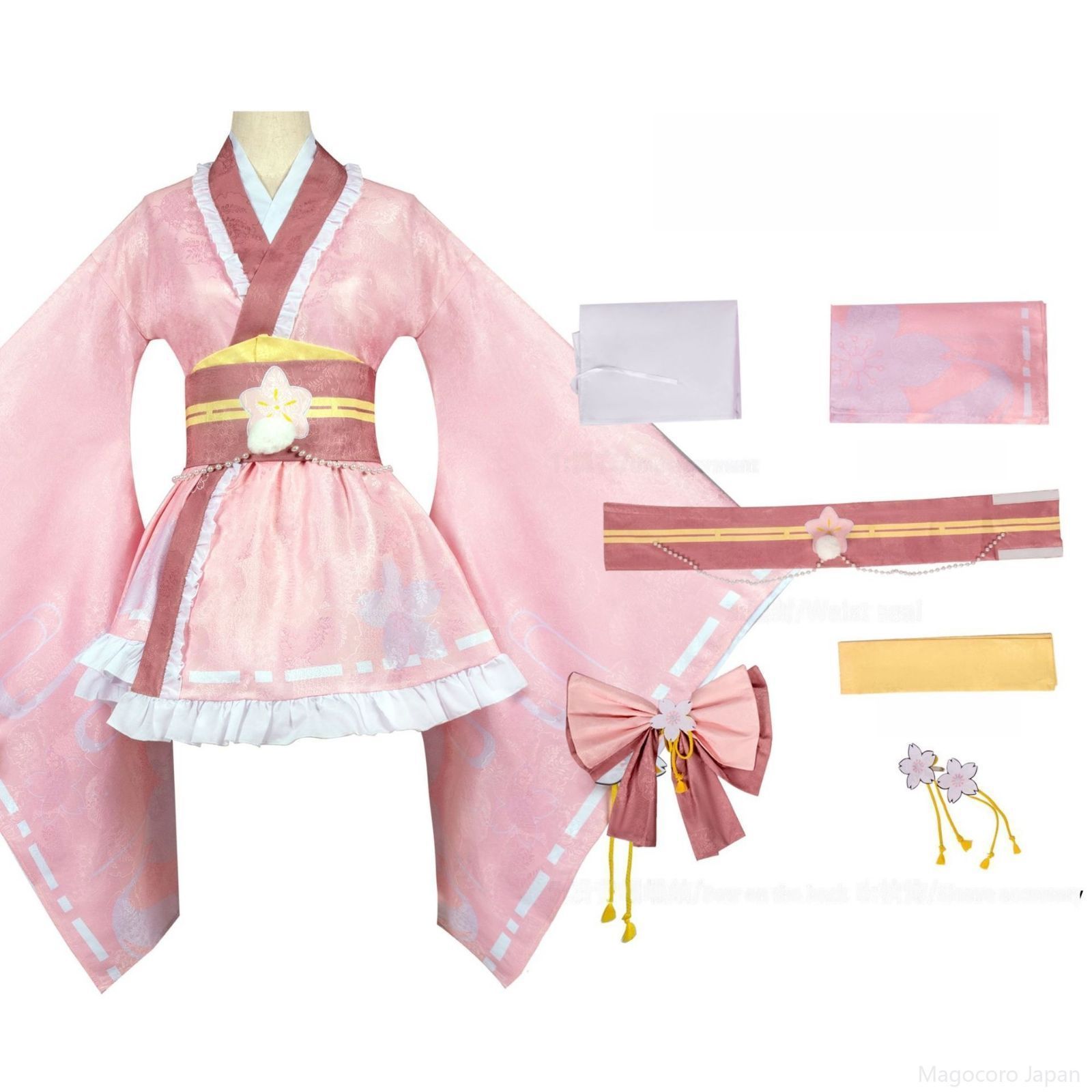 アニメコスプレ衣装僕のヒーローアカデミア麗日御茶子コスチューム和風衣装