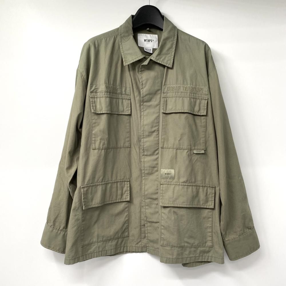 最新情報 中古】WTAPS 22SS JUNGLE 02/LS/COTTON.POPLIN サイズ02 ジャケット・アウター