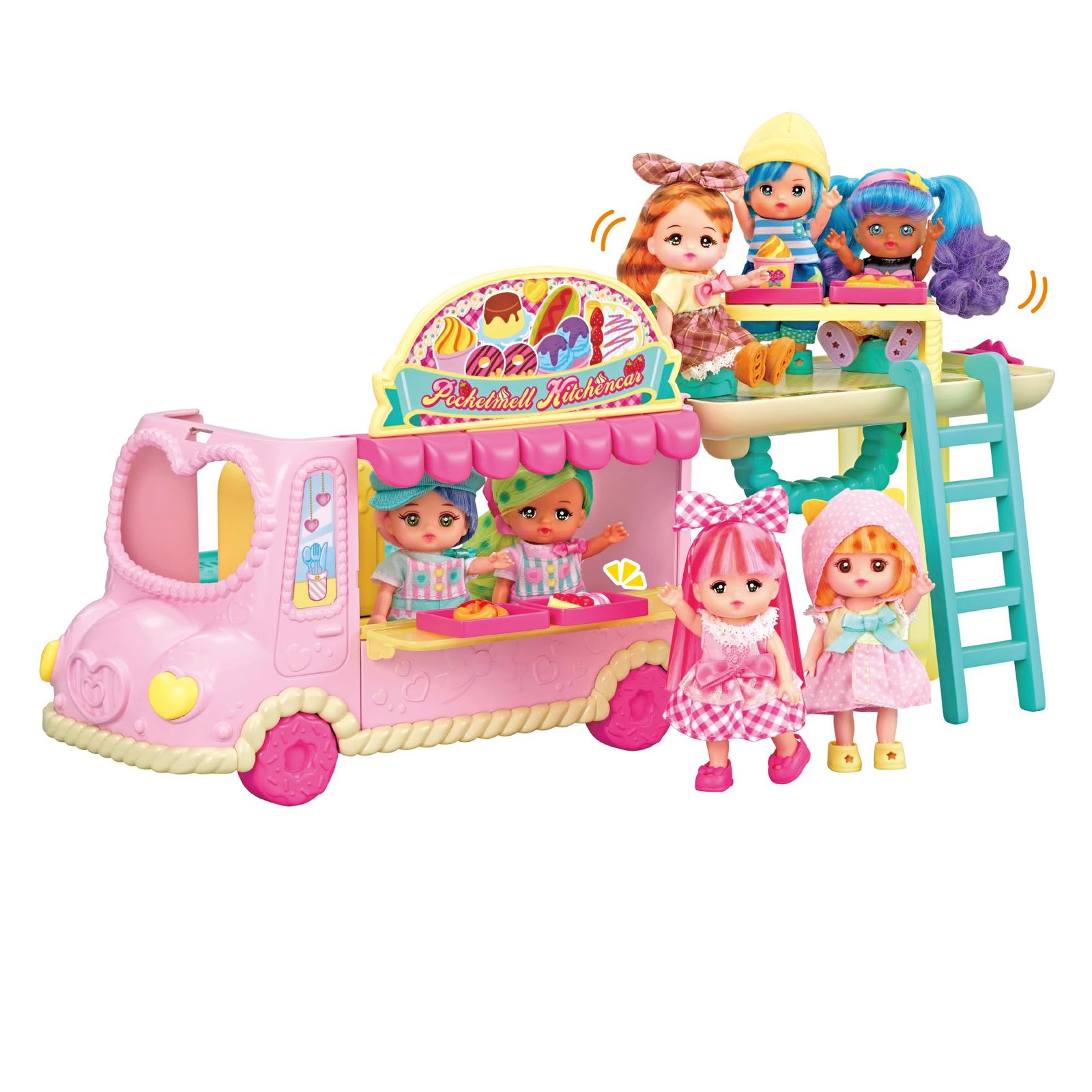 パイロット ポケットメルちゃん パーツ マジカルクッキング ポケメルキッチンカー 3歳以上 