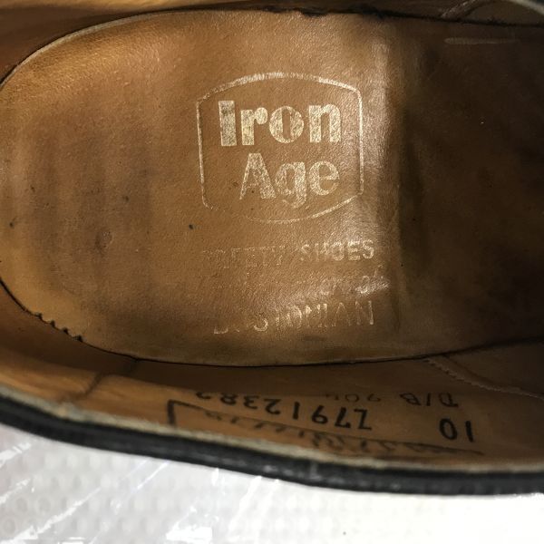 70’s−80’s USA製 Iron Age ウイングチップ トゥースチール 70s-80s/ビンテージ/ANSI Z41.1/1972/75☆アイアン エイジ/Iron Age