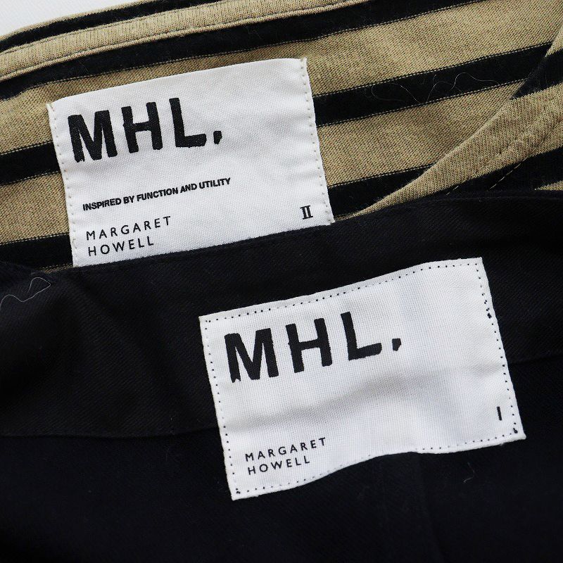 極美品 マーガレットハウエル MHL. 2022*ジャンパースカート*サロペット 極美品】マーガレット ハウエル ジャンパースカート ワンピース