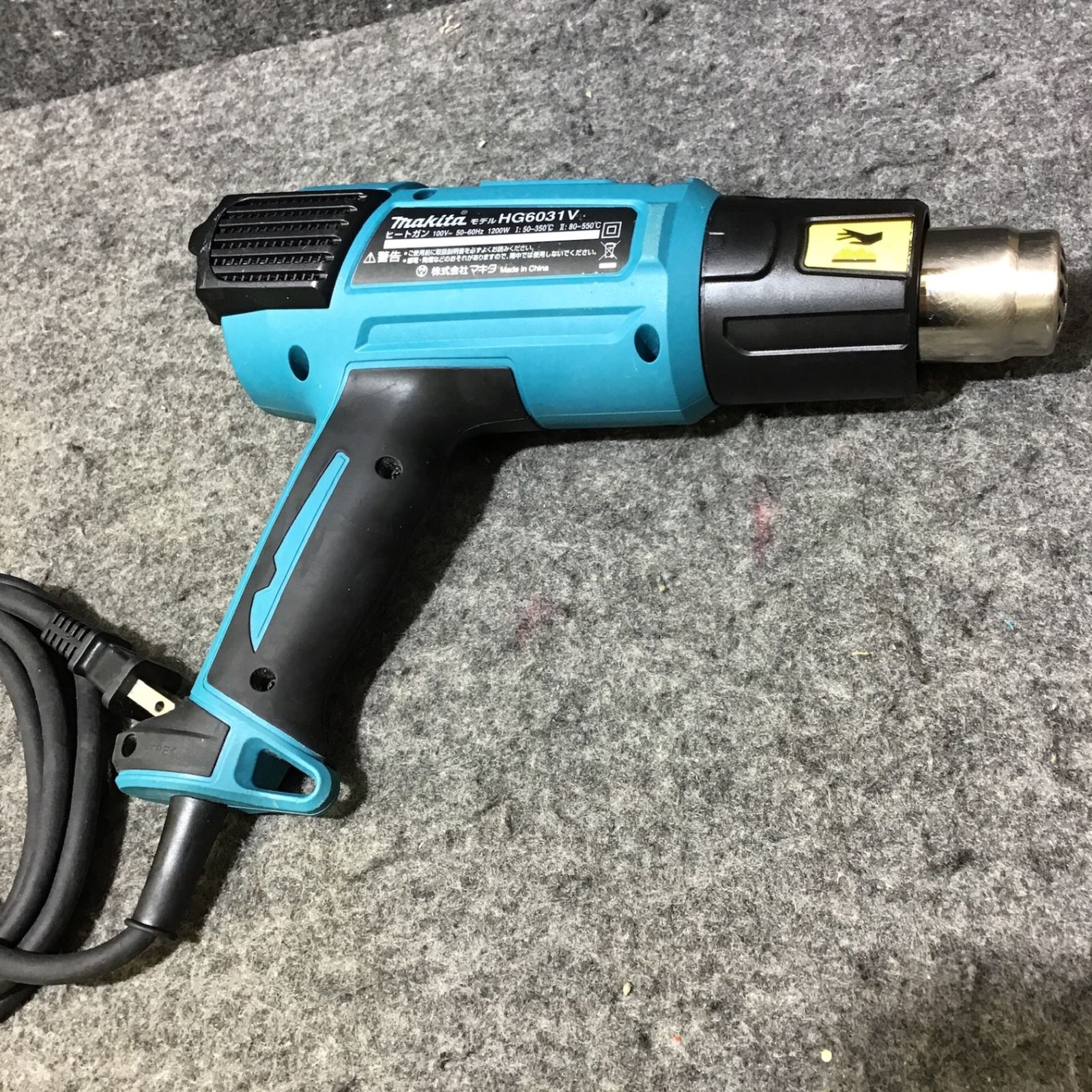 美品 マキタ ヒートガン モデル HG6031V 動作確認済み コード式 中古
