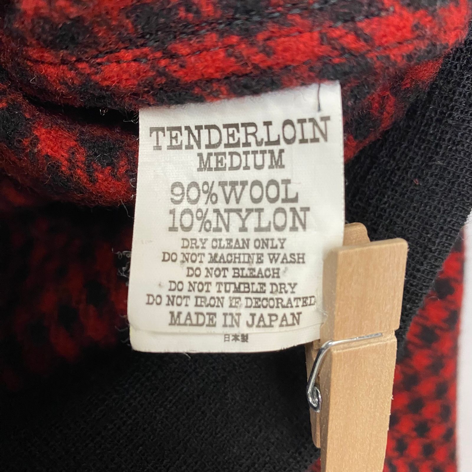 テンダーロイン TENDERLOIN ランバージャック ジャケット レッド