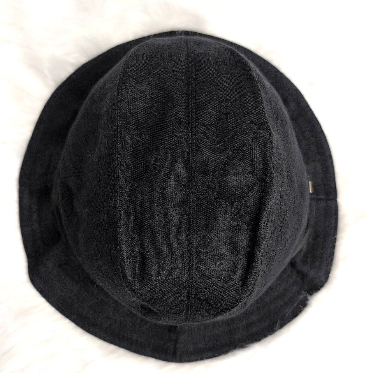 未使用】 GUCCI グッチ GG バケットハット ブラック Lサイズ