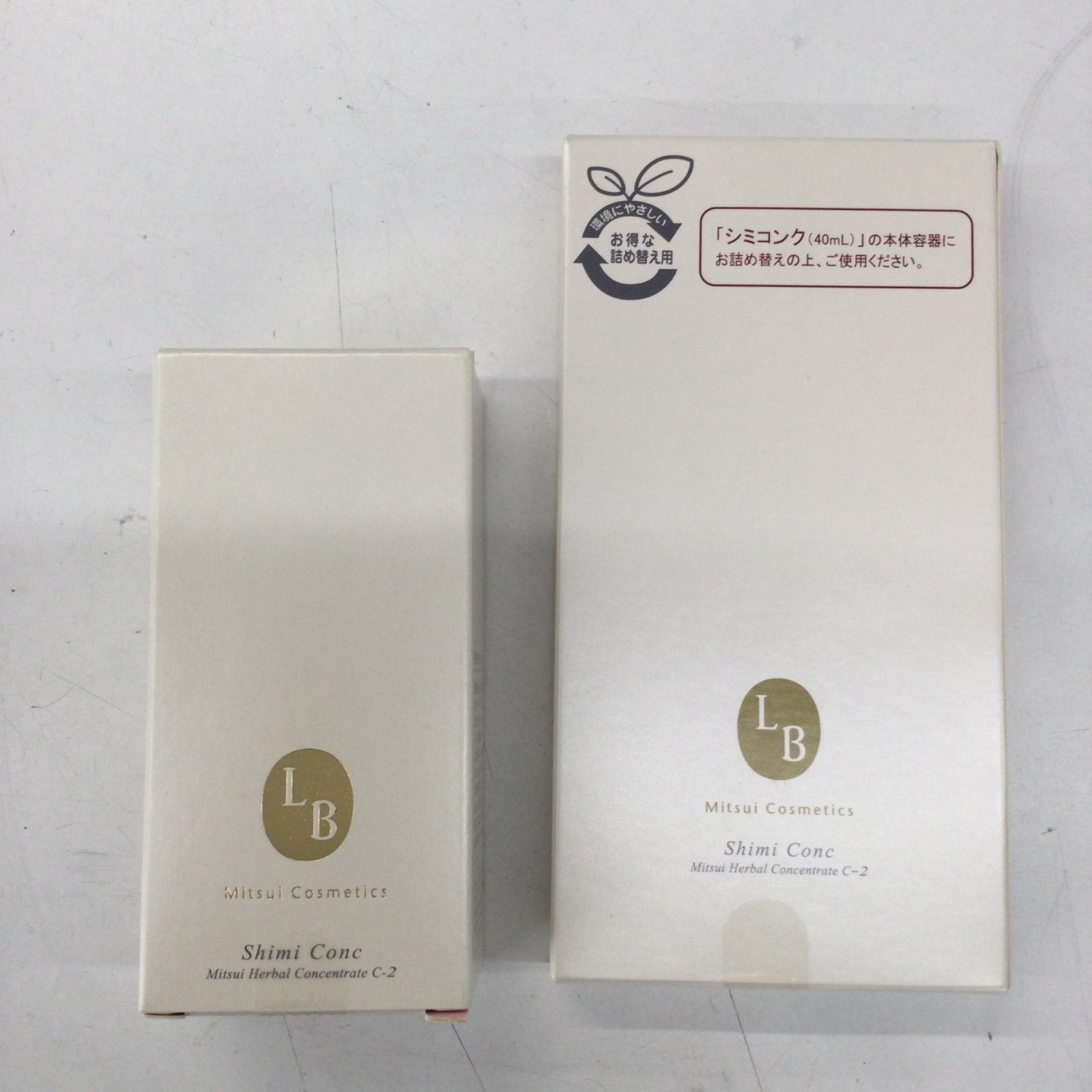 ツイ ハーブインコンク C-2 詰め替え用 40ml 2個セット 未開封 シミコンク ミツイハーブ インコンク C-2 化粧水 40ml