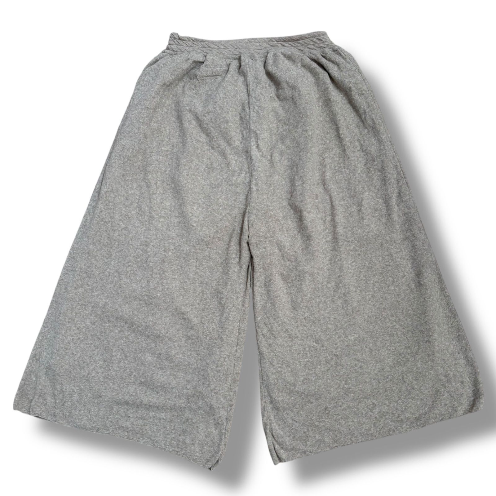 evam eva コットンリネンライク イージーパンツ