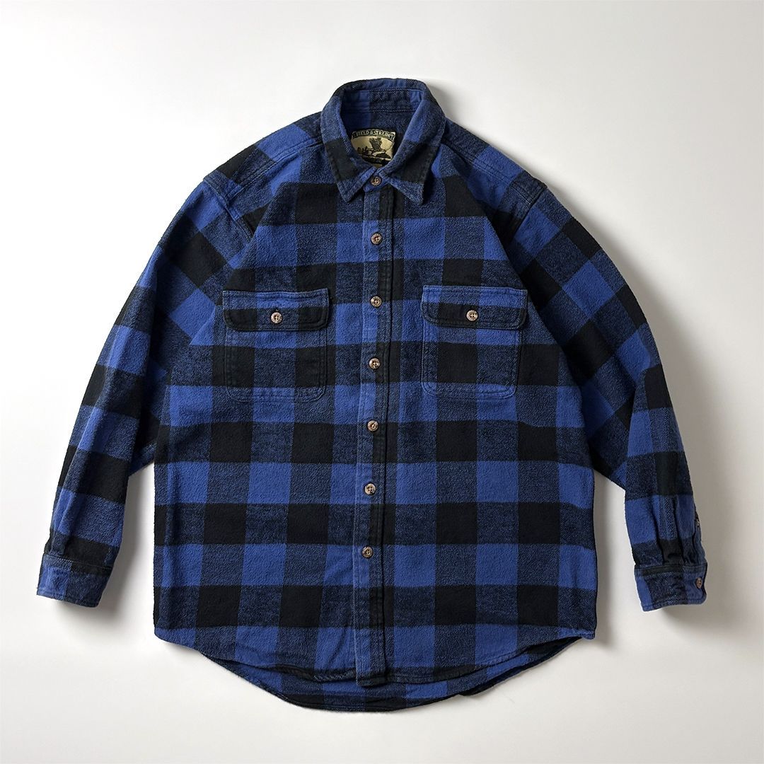 Field & Stream フィールドアンドストリーム ヘビーネルシャツ M